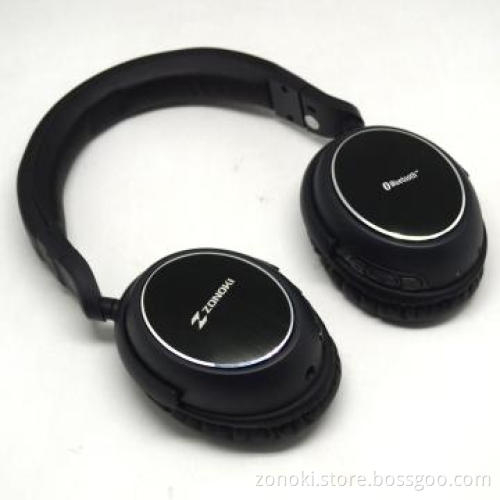 Stereo bluetooth headset ingenuity back-hang design